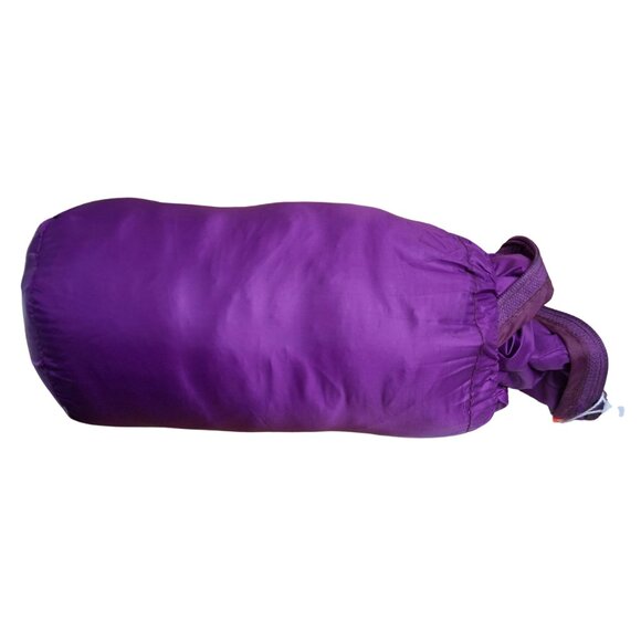 New Womens Packable Micro Quilted Down Hiking Vest Purple XL - Outerwear Fall - Picture 3 of 11